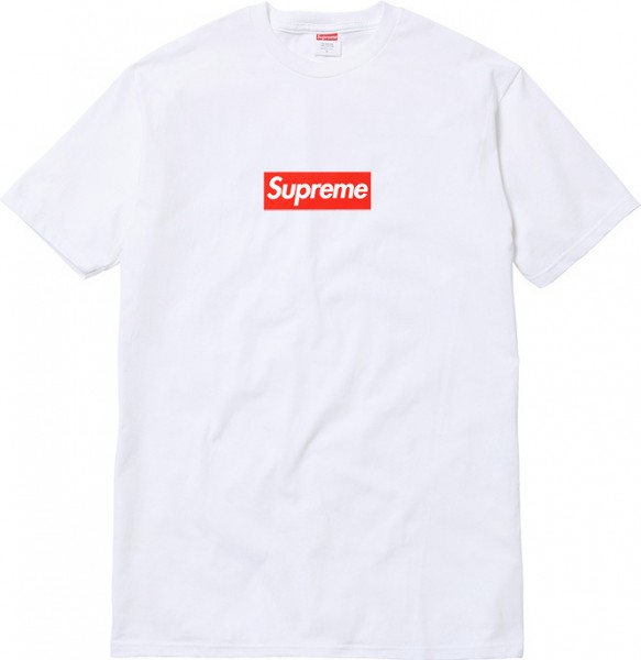 [大人気] シュプリーム　Tシャツ　ホワイト　ワンポイントロゴ　シンプルプリント